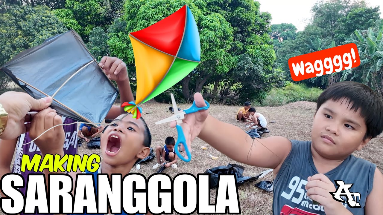 PAUNAHAN MAKAGAWA AT MAGPALIPAD NG SARANGGOLA | Andrake Story
