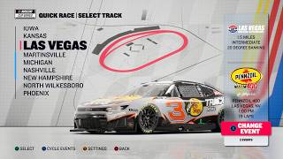 NASCAR 26 Las Vegas Setup