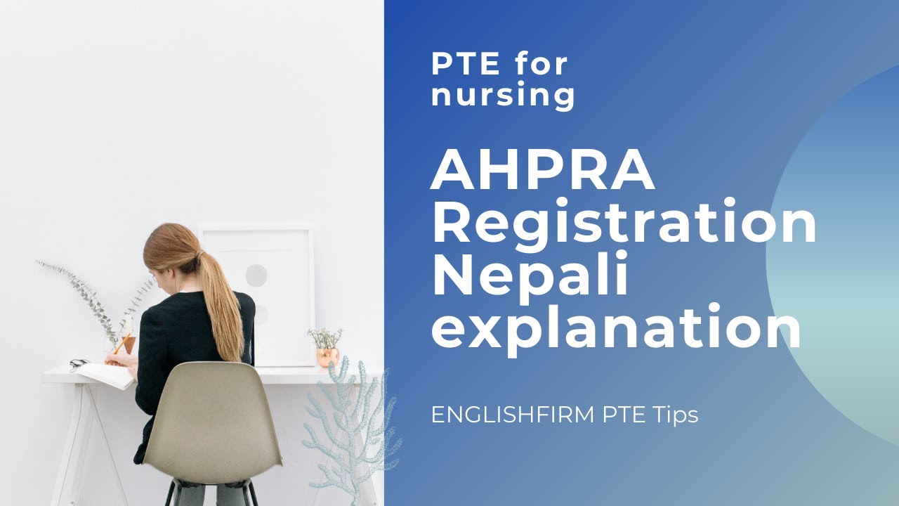 AHPRA Registration Tips Nepali Explanation YouTube