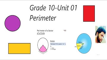 Grade 10 Mathematics UNIT 01-Perimeter(part 1) #maths #perimeter