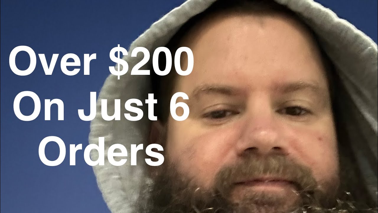 Over $200 On Just 6 Orders With Walmart Spark Today/ Gig Work Give It A Try