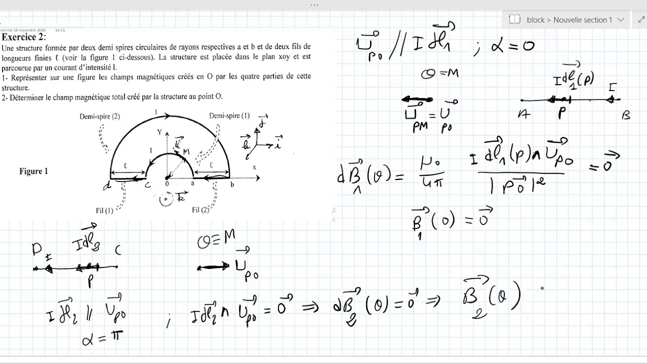 5 Magnétostatique dans le vide MIP MIPC ENSA ENSAM CPGE SMPC SMAI