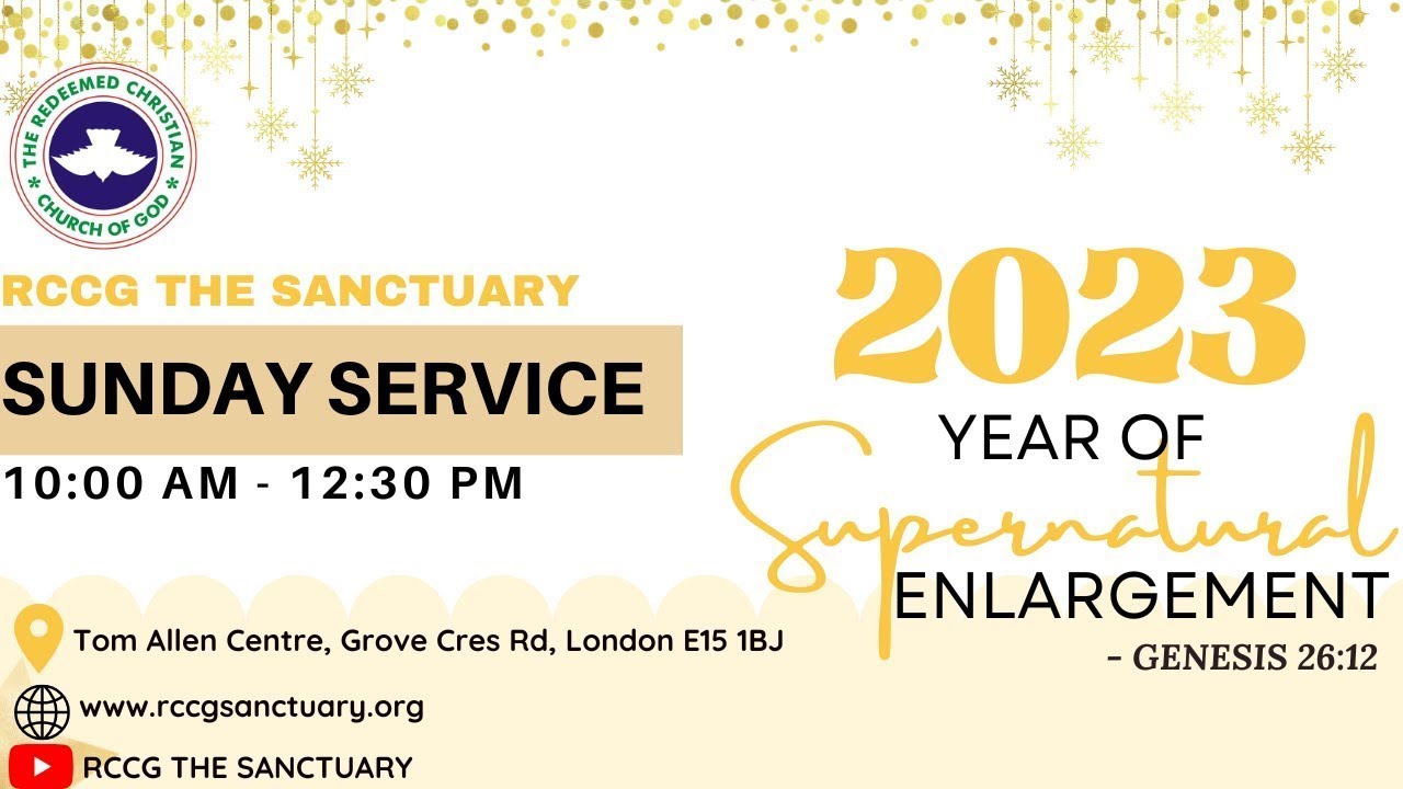 Sunday Service | RCCG The Sanctuary - 19/11/2023 - YouTube