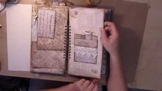 Tim Holtz - Wallflower - Junk Journal