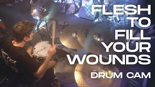 Flesh to Fill Your Wounds - Counterparts Drum Cam (live mix) - Kyle Brownlee