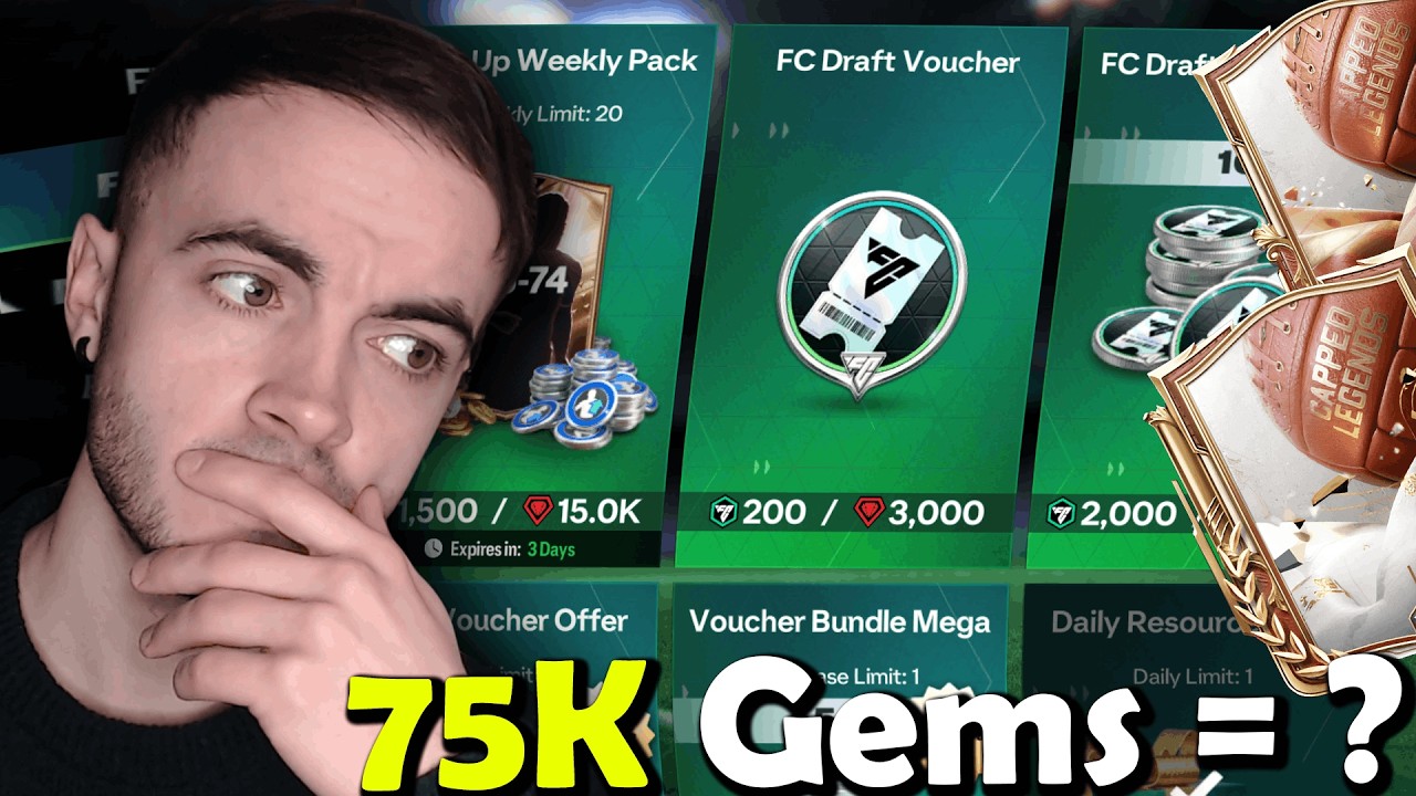 Ce Primești Acum Din 75K Gems În FC Mobile?!