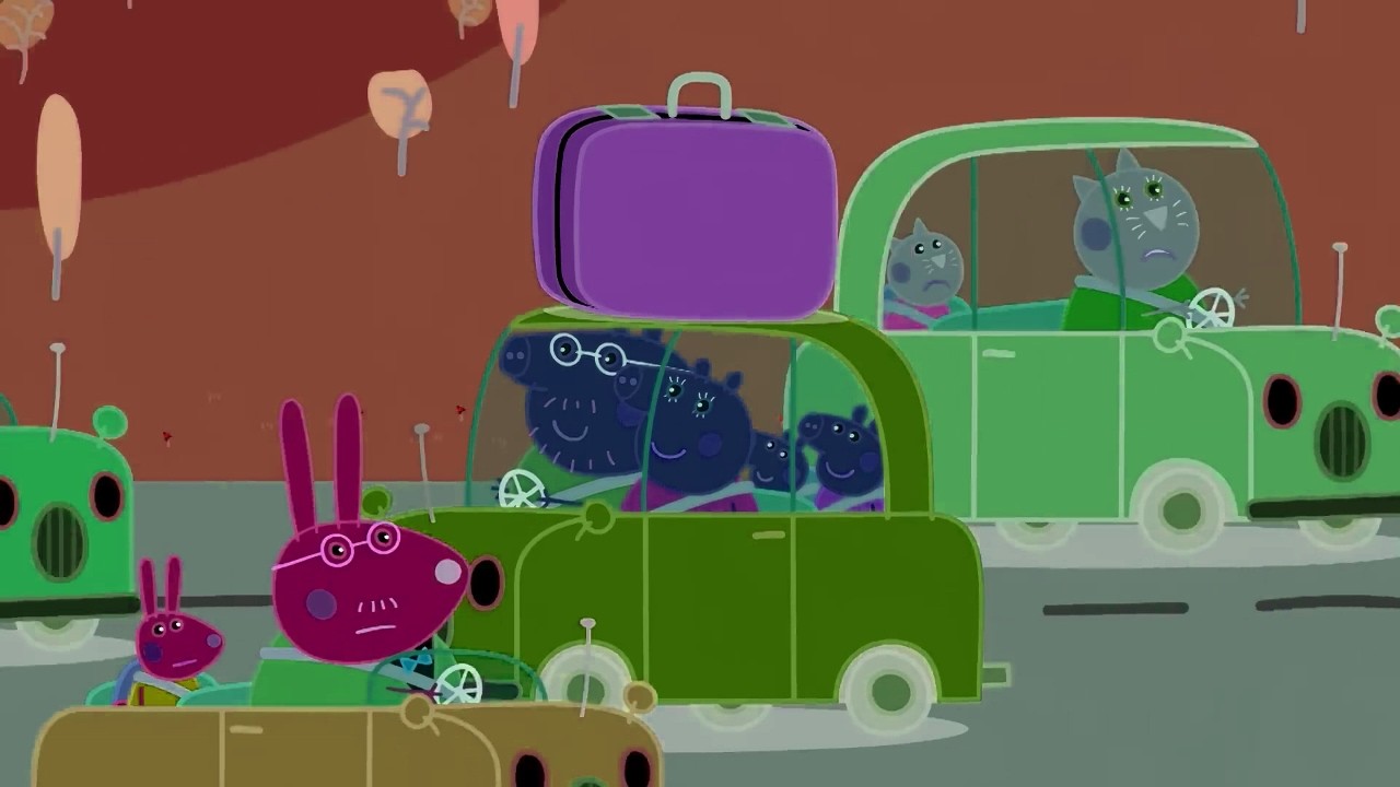 Driving In Italy Is Very Different! - Peppa Pig (Sponsored By: Klasky Csupo 2001 Effects)