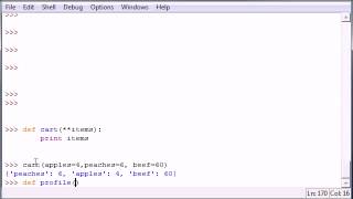 Python Programming Tutorial   30   Parameter Types video x flv