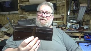 Simple Bifold Wallet Part One with FREE PATTERN