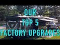 ✅ Top 5 Toy Hauler Factory Upgrades  | Grand Design Momentum | Changing Lanes!