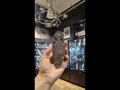 Neu Spyderco Manix 2 LW Sprint Run