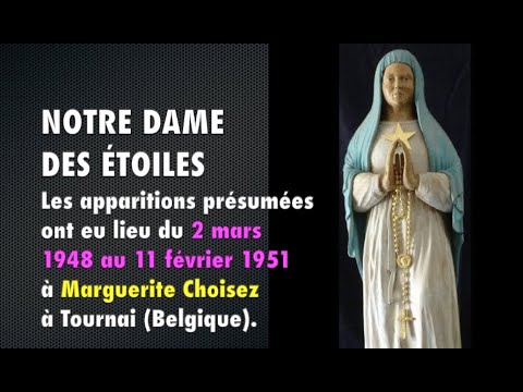 🌺 NOTRE DAME DES ÉTOILES 3 PRIÈRES CHANTÉES - YouTube