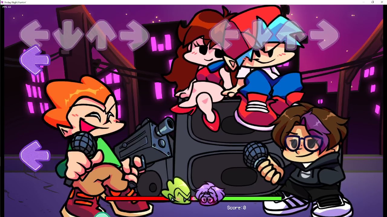 Friday Night Funkin' Shyrell mod (Hard mode WARNING SWERAS)