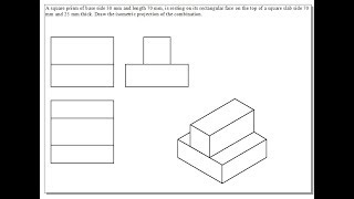 Example 45 on Isometric Projections