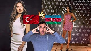 ITALIAN REACTION TO 🇹🇷 🇦🇿 TURKISH VS AZERBAIJAN WOMEN