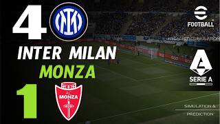 🔴 Inter - Monza 4 - 1 | HIGHLIGHTS | Serie A 2026/27 | Partita Simulazione eFootball