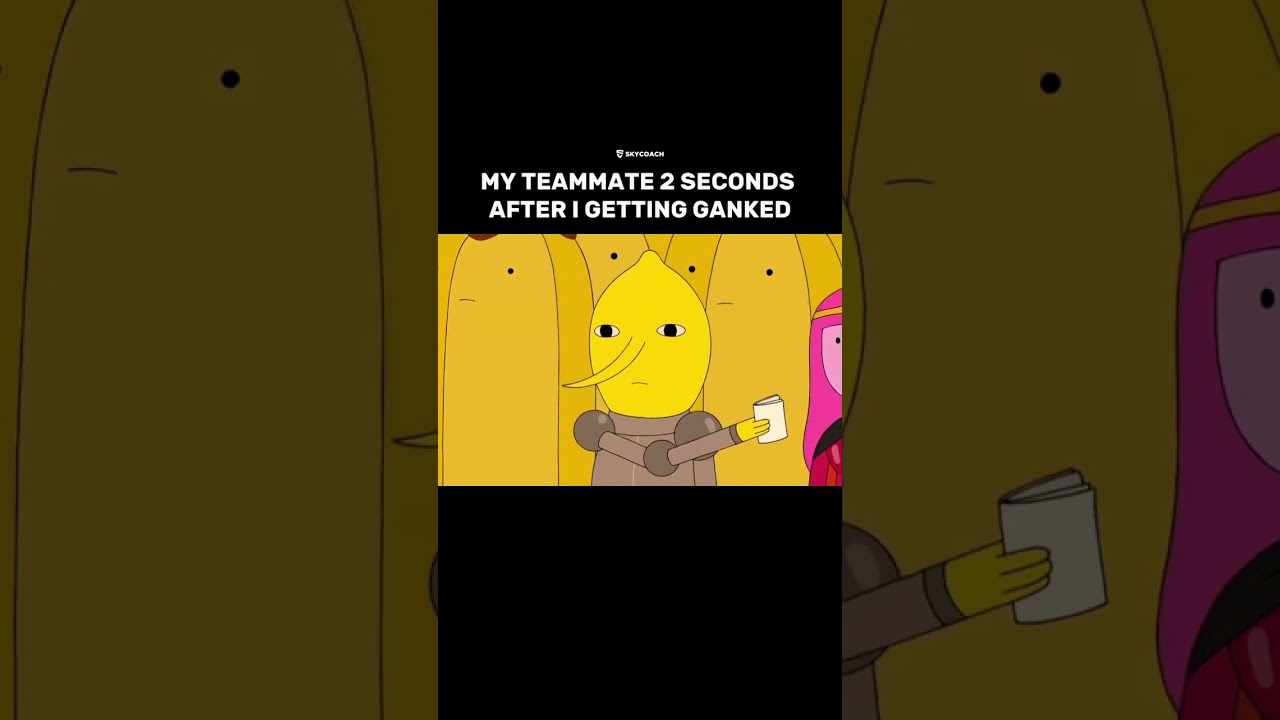 Next game I'm queuing solo 😂 