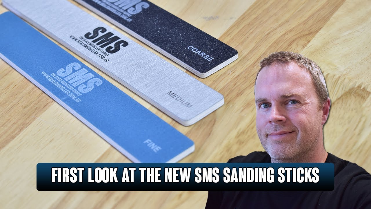 First Look! BRAND NEW SMS Sanding Sticks! YouTube