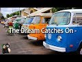 The Dream Catches On! - BEAUTIFUL RESTORED VW BUSES!!! - Twin Cities 32nd Annual VW Bug-In