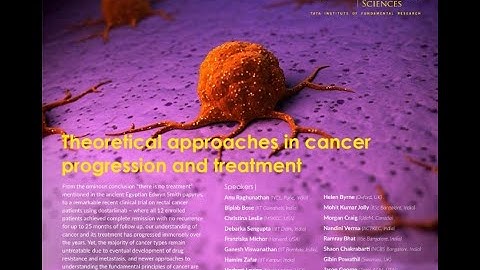 Mathematical Oncology: Spatial Models of Tumour Growth by Helen Byrne