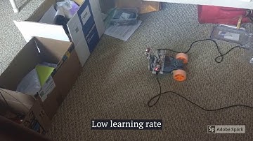 Real time reinforcement learning demo