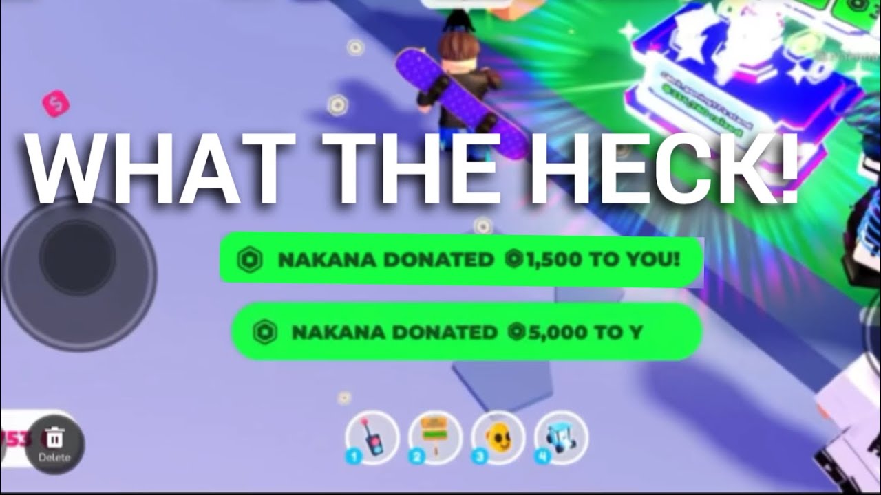 HOW I GOT 6,500 ROBUX ON PLS DONATE - YouTube