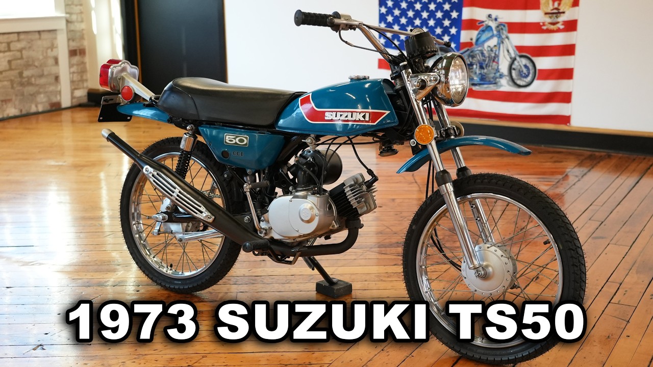1973 SUZUKI TS50 - YouTube