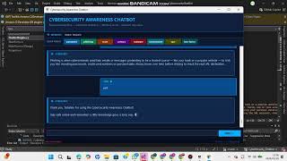 Cybersecurity Awareness Chatbot