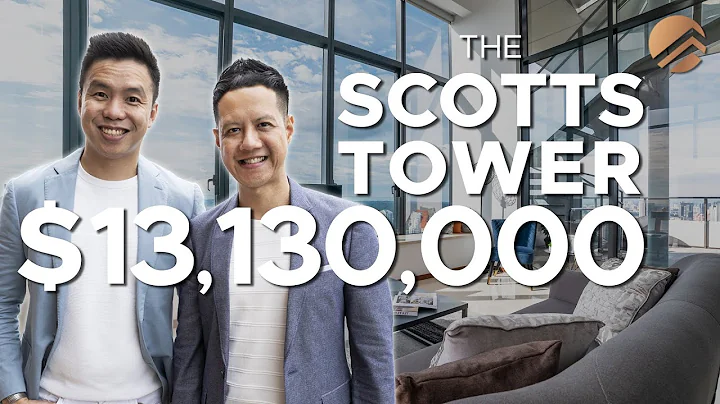 Inside a $13M Luxury Duplex Penthouse @ The Scotts Tower | Singapore Home Tour (Melvin & Adrian)