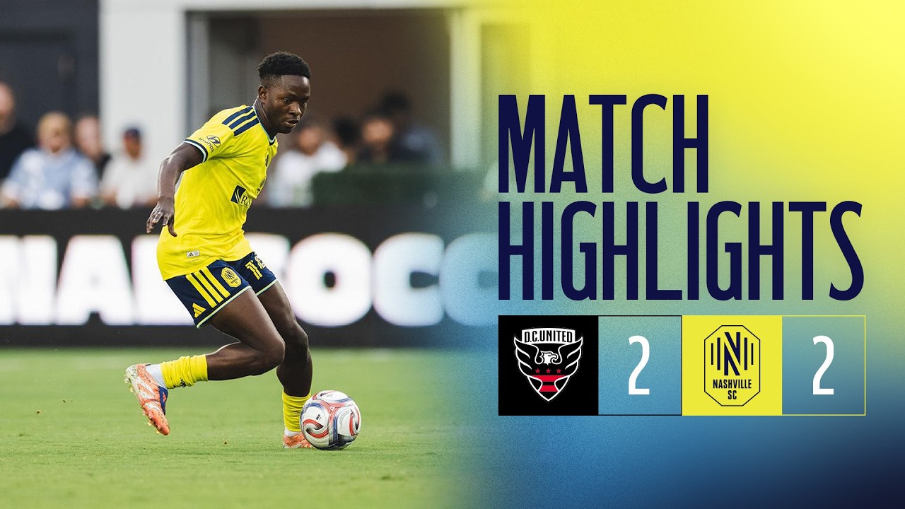 Nashville SC at DC United | Match Highlights