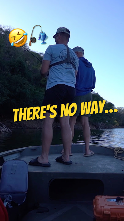 The Most Unexpected Thing While Fishing… 😂💨🎣 #fishing