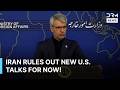 BREAKING: Iran Says No Plan Yet for Second Round of Negotiations With US | Baghaei Briefing | AC1Z
