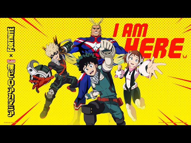 Become a Hero with Fortnite x My Hero Academia!