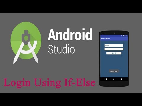 How To Login using if-else In Android Studio #1 | Android App |