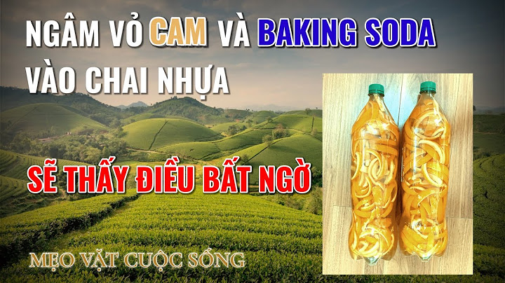 Hướng dẫn cách làm nước rửa chén