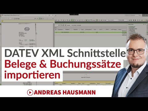 DATEV XML Schnittstelle online I So importierst du Buchungssätze & Belege