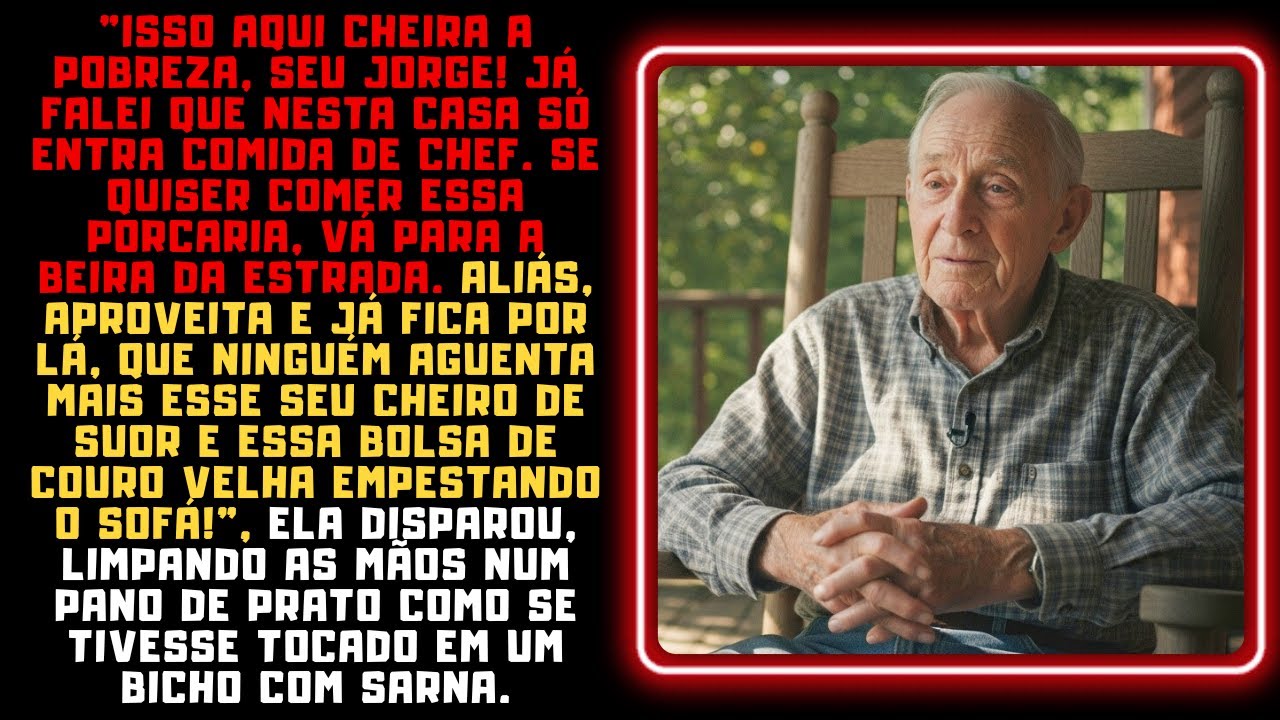 Nora jogou minha comida no lixo: Aceitei calado, mas ela não sabia que o testamento estava...