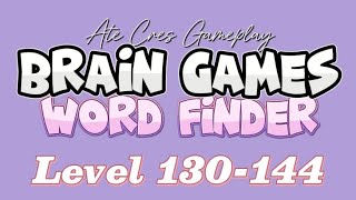 Information WORD FINDER BRAIN GAMES | Level 130-144 Guide