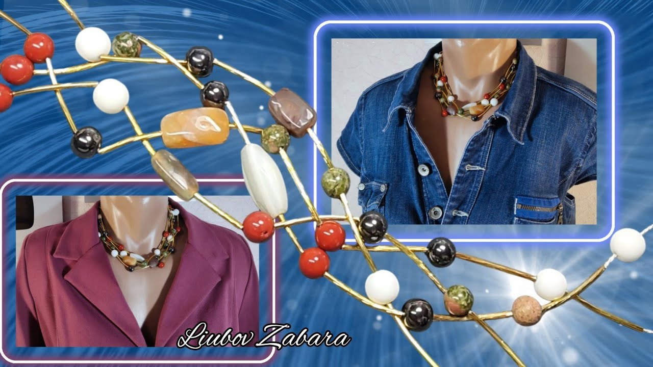 УКРАШЕНИЕ в ЭТНО стиле. Под любой наряд. СОЗДАЙ СВОЙ ОБРАЗ 