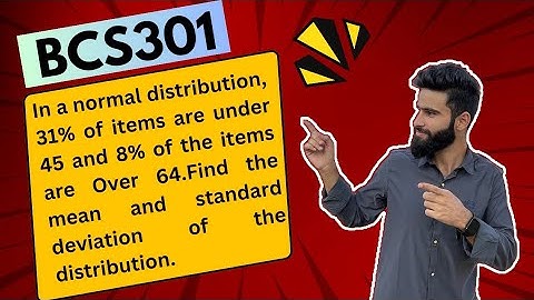 BCS301 Module 1| Solved Model Paper 1 |Q.No 2(c)|Normal Distribution