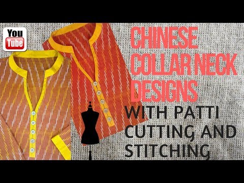 dress neck cutting design Beautiful Neck Design to Kurti Cutting and Stitching with Pin Tuck and Ruffle