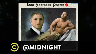Burnie Burns, Gavin Free, Colton Dunn - Yearbook Oh Nos - @midnight with Chris Hardwick