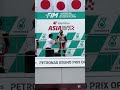 It was an intense all-Japanese fight at the front, but Mitani pulled of the win with determination 💪
