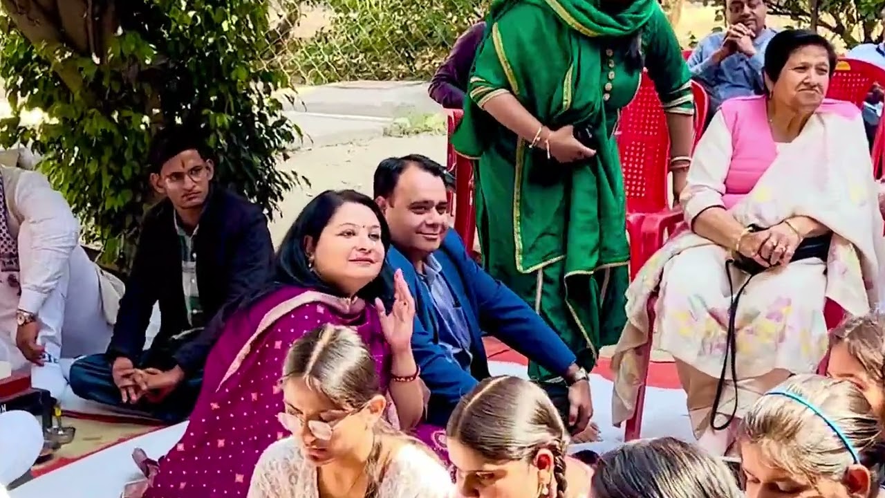 पंजाब आयुर्वेद मेडिकल कॉलेज ,9 कुण्डीय गायत्री यज्ञ , उदबोधन : मनोज गुप्ता  ,14 फरवरी 2026