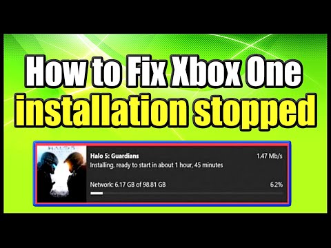 डिजिटल या डिस्क इंस्टाल के लिए रुके हुए Xbox One इंस्टॉलेशन को कैसे ठीक करें (आसान तरीका)