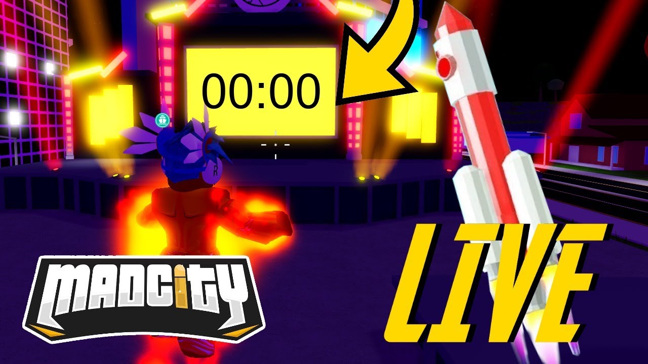 Mad City Live Event Happening Right Now Robux Giveaway Mad City Update Roblox Live Stream Youtube - a future city roblox youtube