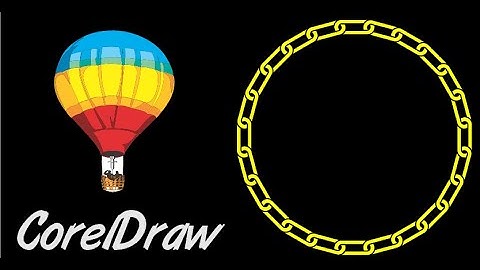 Corel Draw Tips & Tricks New way to make a CHAIN In a Circle