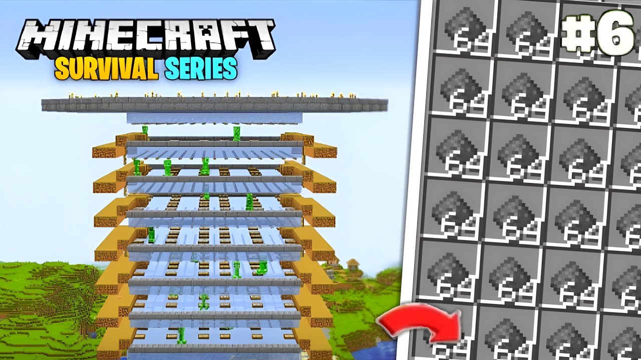 Best Creeper Farm in Minecraft 1.21 | Survival Series Episode 6 - YouTube