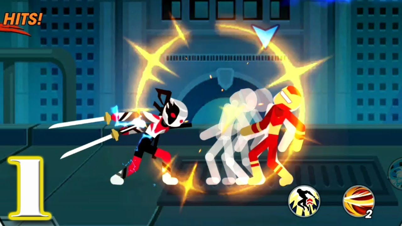 Stickman Fighter Infinity - Super Action Heroes - Gameplay Walkthrough Part 1 (Android, iOS Game)