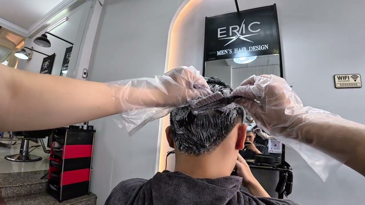 Nhuộm màu xám khói như thế nào